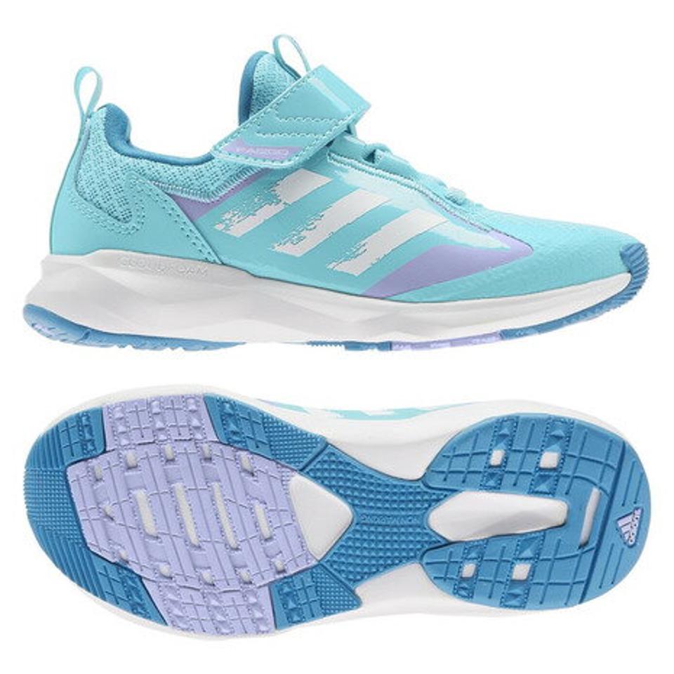 アディダス（adidas）（キッズ）ジュニアスポーツシューズ ベルクロ ベルト付き スニーカー Fai2Go EL K GZ0216