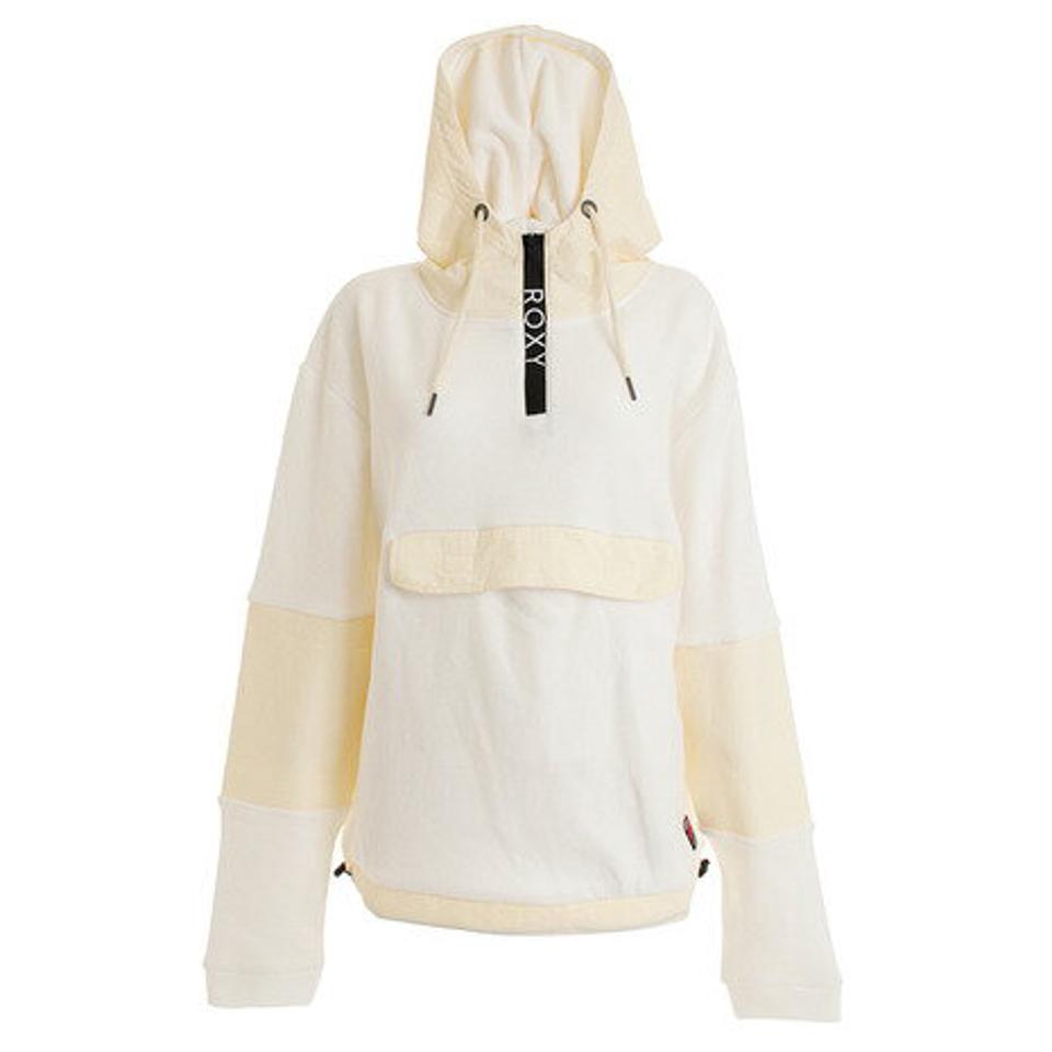 ロキシー（ROXY） 異素材MIX パーカー LONG STEP PULL OVER 20SPRPO201059WHT （レディース）