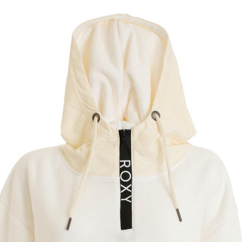 ロキシー（ROXY） 異素材MIX パーカー LONG STEP PULL OVER 20SPRPO201059WHT （レディース）