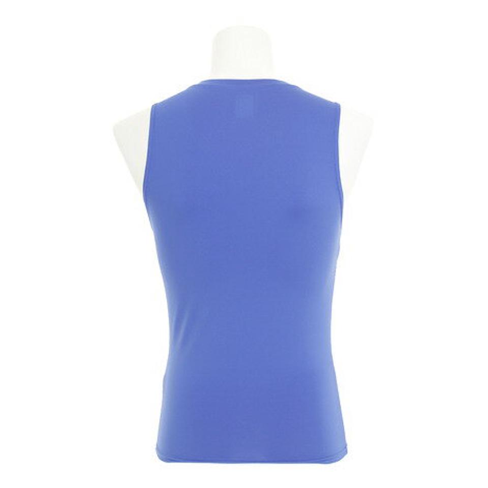 デュアリグ(DUARIG) サッカー ウェア メンズ ストレッチ Vネックノースリーブ 741D7ES3038 BLU ノースリーブ タンクトップ シャツ (メンズ)