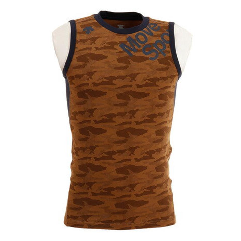 デサント(DESCENTE) MOTION FREE FIT ノースリーブシャツ DMMQJA59 BG (メンズ)