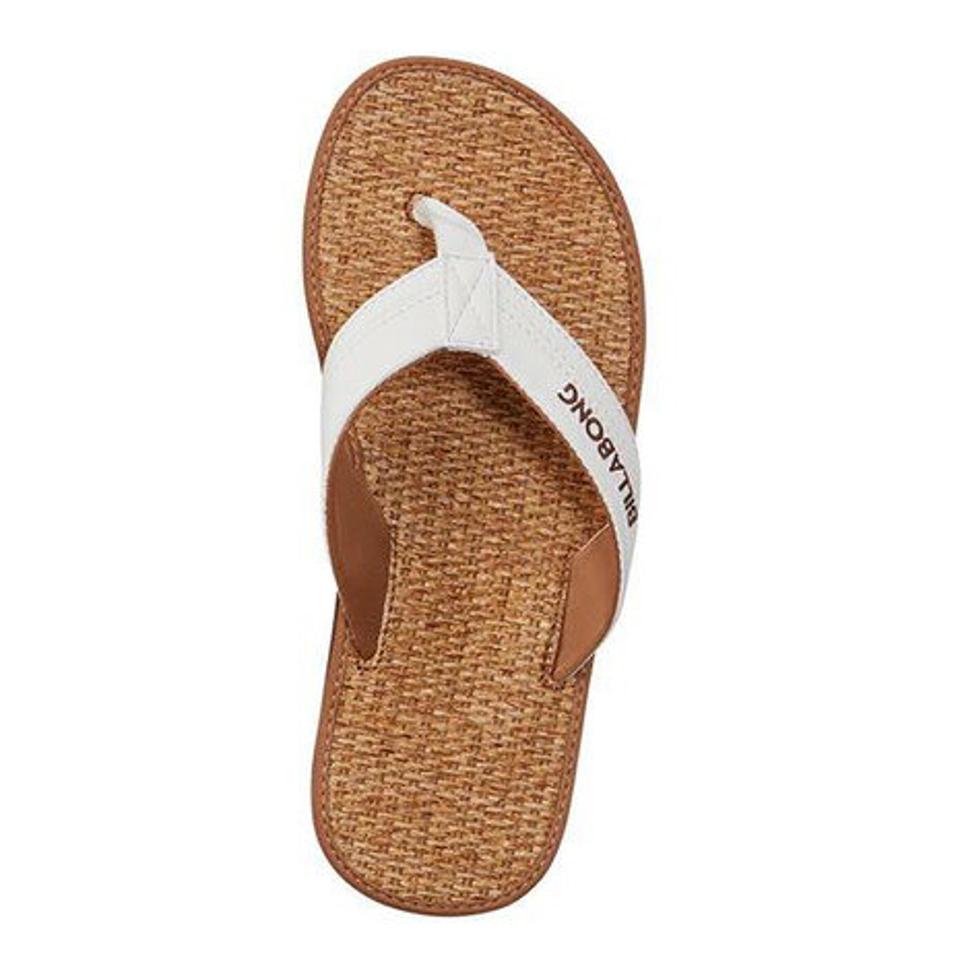 【5点以上で10%OFFクーポン 11日1:59まで】ビラボン（BILLABONG） TATAMI THOMG サンダル BB011960 WHT （メンズ）