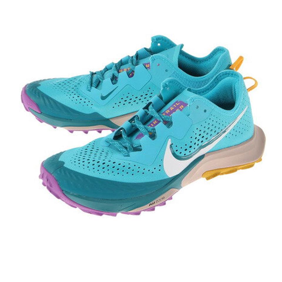 【ランニング対象品購入&エントリーでP10倍！8/19 20:00〜8/28 23:59】ナイキ（NIKE） エア ズーム テラ カイガー 7 ターコイズブルー CW6062-400 ランニングシューズ 靴 スポーツ スニーカー ジョギング マラソン 長距離 （メンズ）