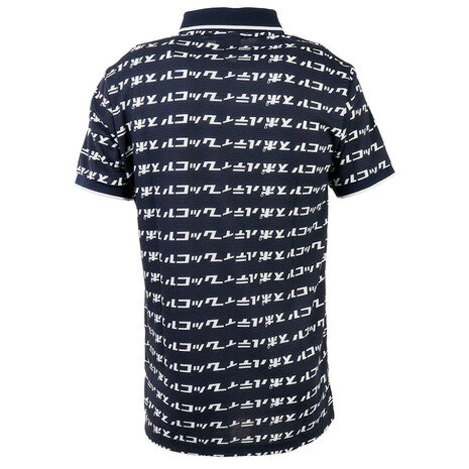 ルコック スポルティフ(Lecoq Sportif) ゴルフ ポロシャツ メンズ ハニカムメッシュカナロゴPTハンソデシャツ (メンズ)