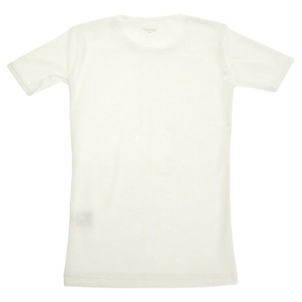 デュアリグ(DUARIG) サッカー ジュニア インナー ストレッチ 丸首 半袖 シャツ 742D8ES068 白 (キッズ)