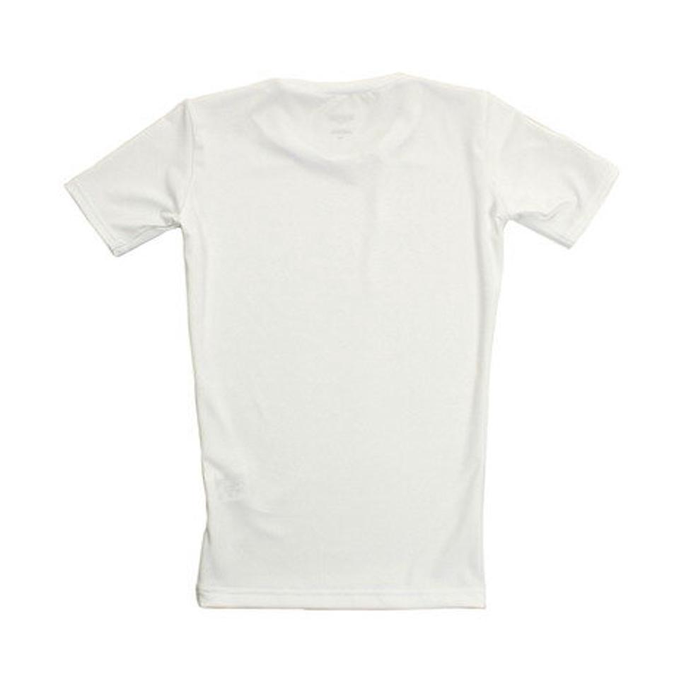 デュアリグ(DUARIG) サッカー ジュニア インナー ストレッチ 半袖 シャツ 742D8ES068 白 (キッズ)