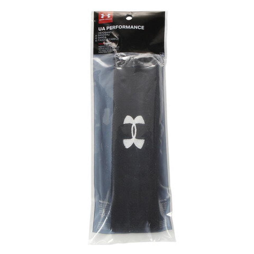 アンダーアーマー(UNDER ARMOUR)(メンズ、レディース)パフォーマンスヘッドバンド 1276990 BLK/WHT ACC