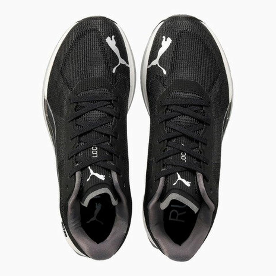 【11/5 24h限定 エントリー＆対象4店舗買い回りで最大P10倍！】プーマ（PUMA）（レディース）ランニングシューズ ベロシティ ニトロ VELOCITY NITRO 黒 くろ クロ ブラック 19569702 スニーカー 軽量 ジョギング 安定性