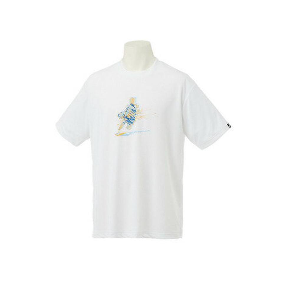 アシックス(ASICS)(メンズ) バスケットボールウェア ドライプリント半袖シャツ 2063A242