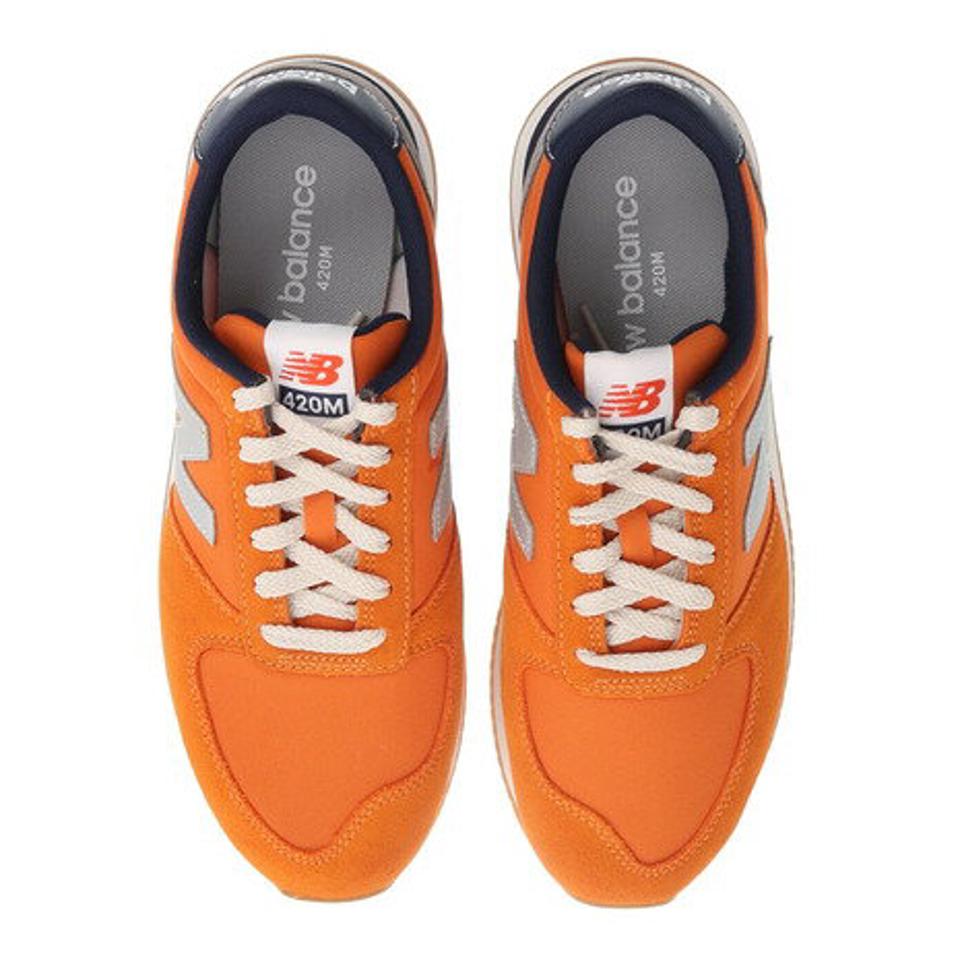 【20％OFFクーポン！3/28まで】ニューバランス（new balance）（メンズ、レディース）スニーカー オレンジ UL420M BC D スポーツシューズ ビタミンカラー カラフル スエード オールシーズン