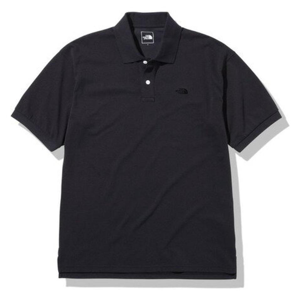 ノースフェイス(THE NORTH FACE)(メンズ)半袖ポロシャツ ショートスリーブエニーパートポロ NT22232 K