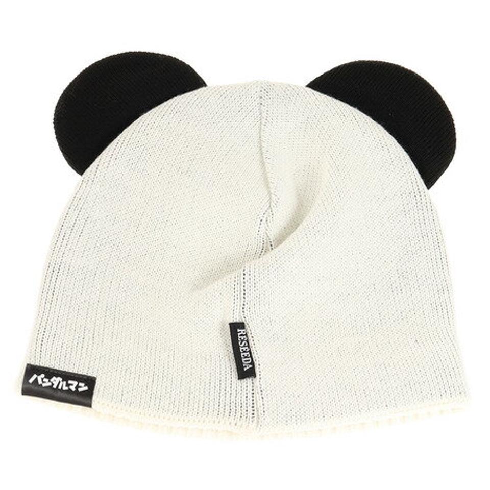 オンヨネ（ONYONE） ニット帽 キッズ スキー ジュニア パンダルマン ニットキャップ PDA59401 WHTBLK 雪遊び （キッズ）