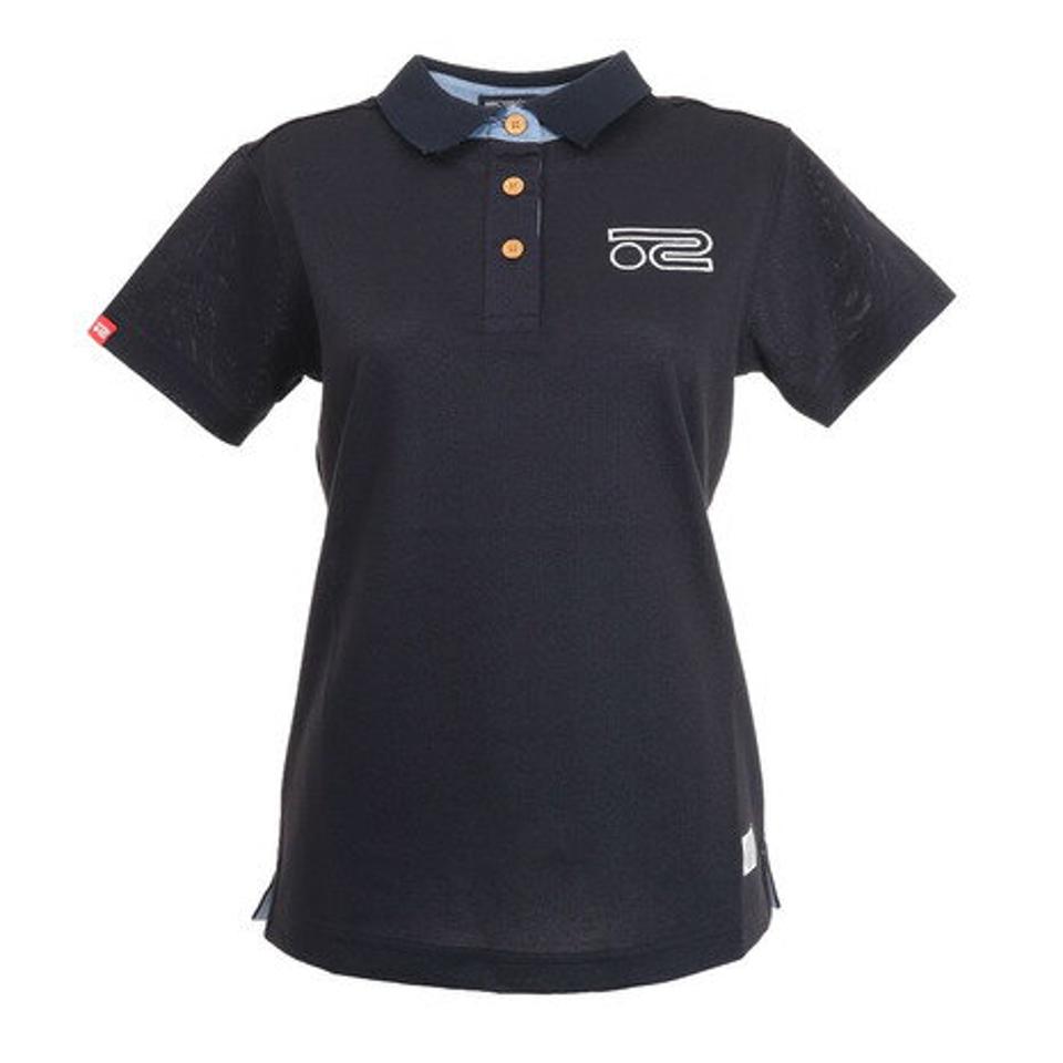 ROSASEN ゴルフウェア クールイン 半袖ポロシャツ 045-24444-098 (レディース)