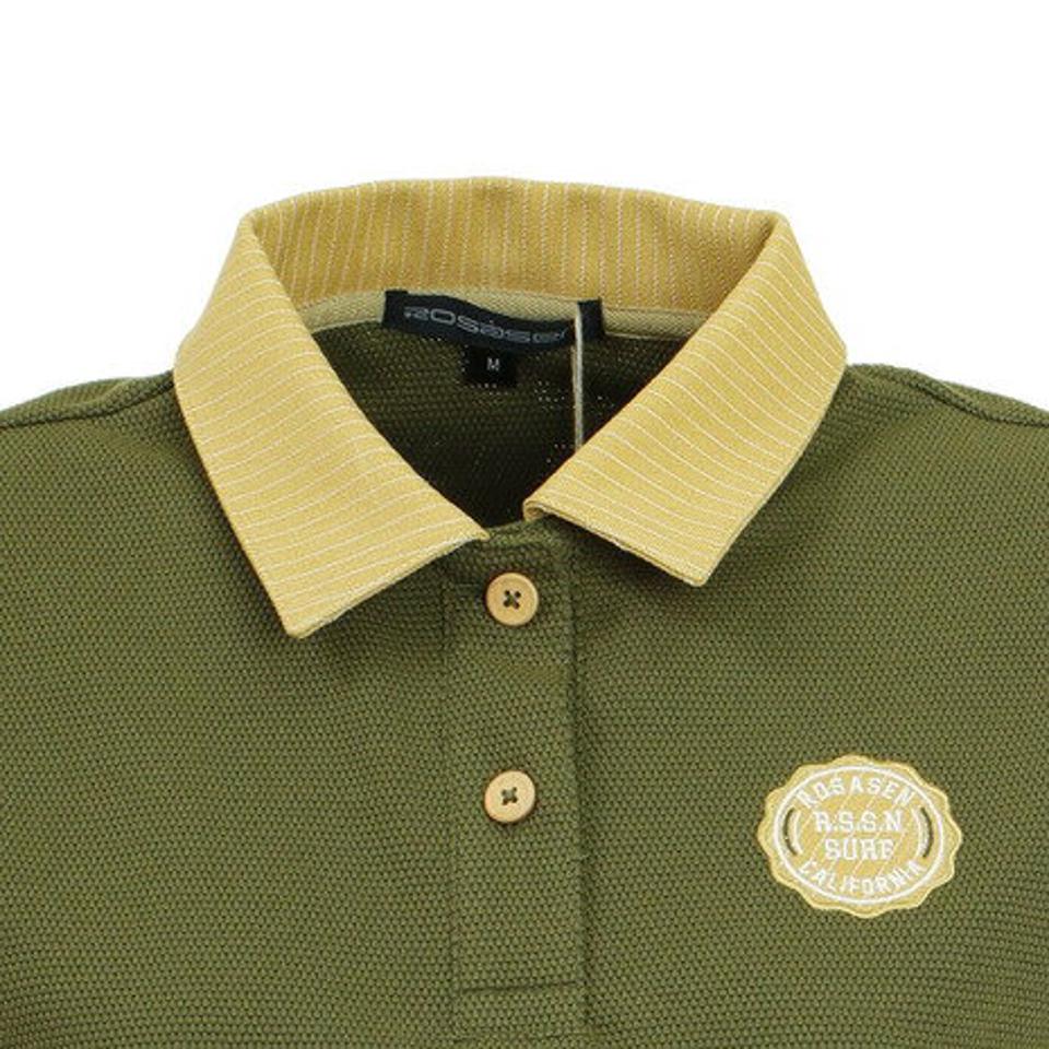 ROSASEN ゴルフウェア 吸水速乾 エアスルー半袖ポロシャツ 045-24341-025 (レディース)