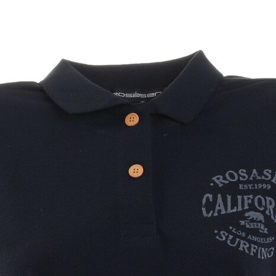 【5点以上で10%OFFクーポン 11日1:59まで】ROSASEN ゴルフウェア ポリエステルカノコ半袖ポロシャツ 045-24241-098 (レディース)