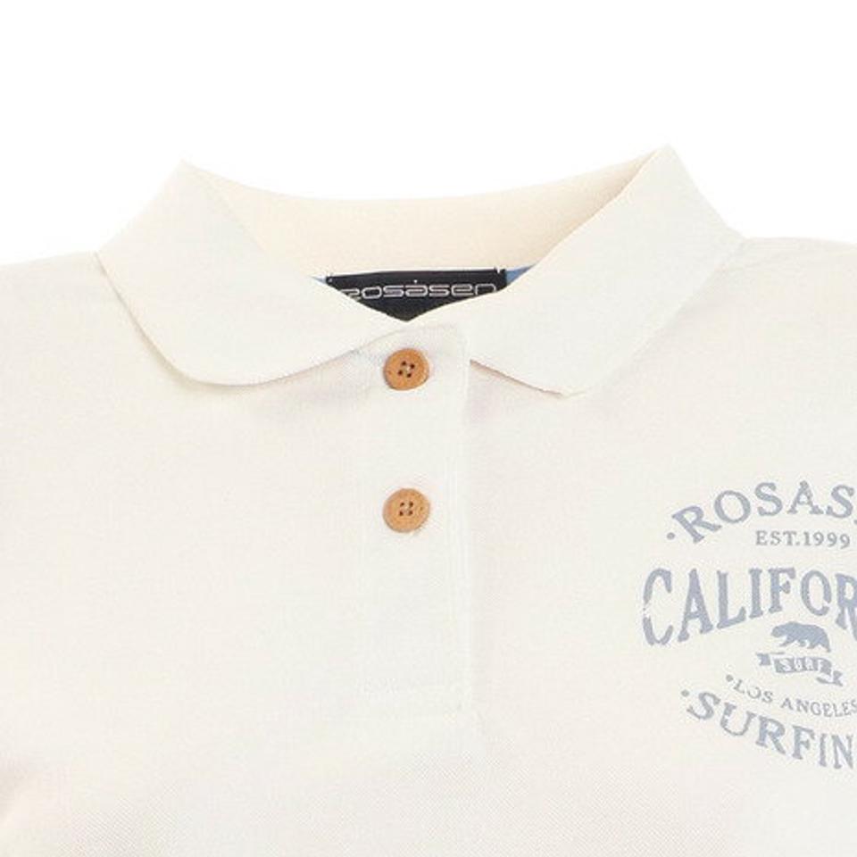 ROSASEN ゴルフウェア ポリエステルカノコ半袖ポロシャツ 045-24241-005 (レディース)