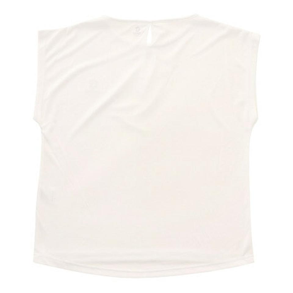 ジローム(GIRAUDM)(レディース)ドライ 吸汗速乾 UVカット ノースリーブメッシュシャツ 864GM1CD6679 WHT