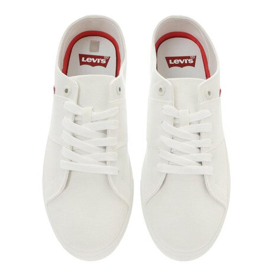 リーバイス（LEVIS）（メンズ）メンズ スニーカー 白 231552 WHITE.. ピルズベリー PILLSBURY ホワイト キャンパス地