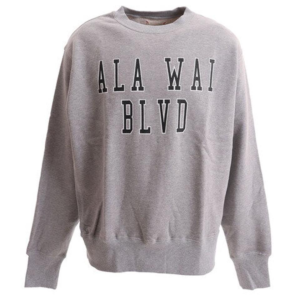 Slyde Vintage（Slyde Vintage） ウォッシュド スウェットクルーシャツ SV-20SSAP001-GY/BK （メンズ）