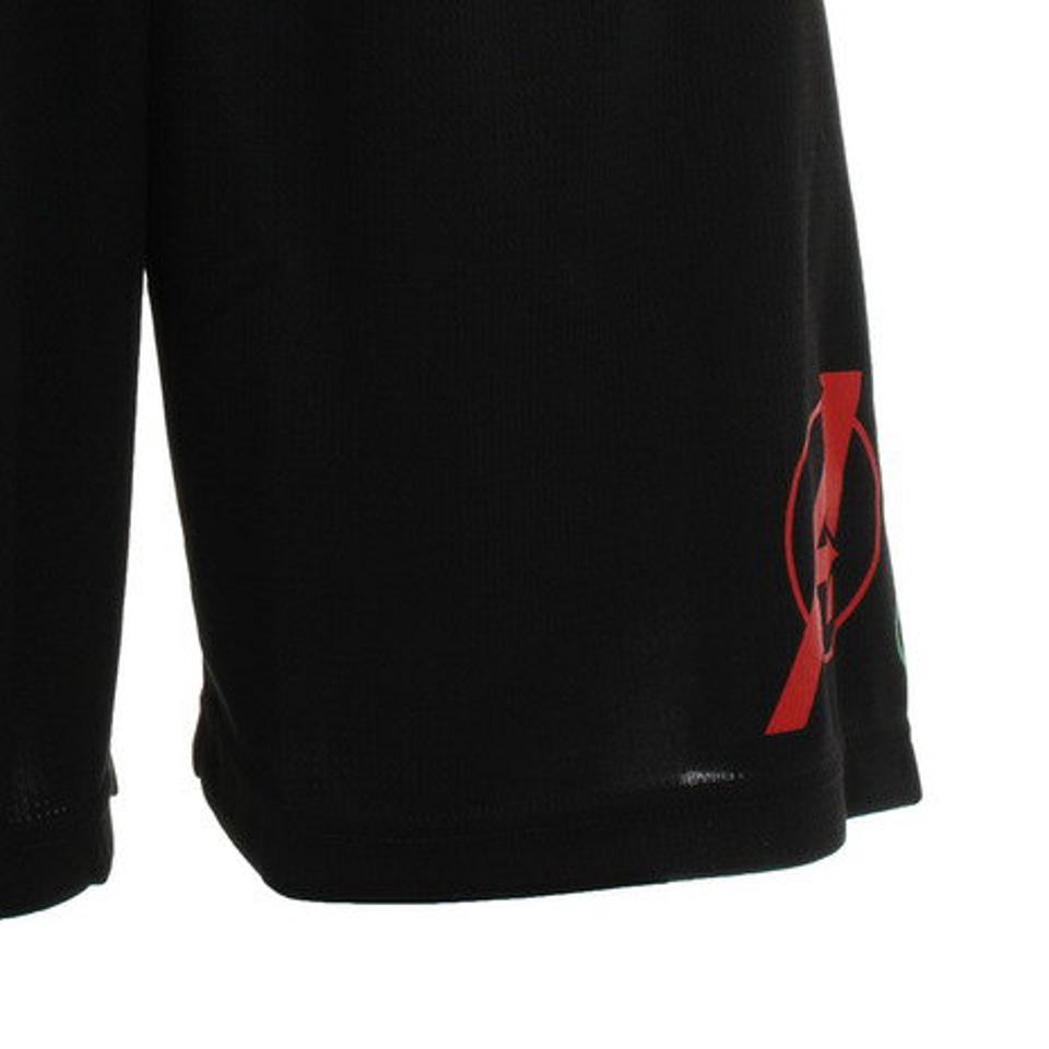 【10%OFFクーポン対象 6/29まで】マーベル(MARVEL) AVENGERS ハーフパンツ DS0192023 ブラック 【バスケットボール プラクティスパンツ 練習着 メンズ】 (メンズ)