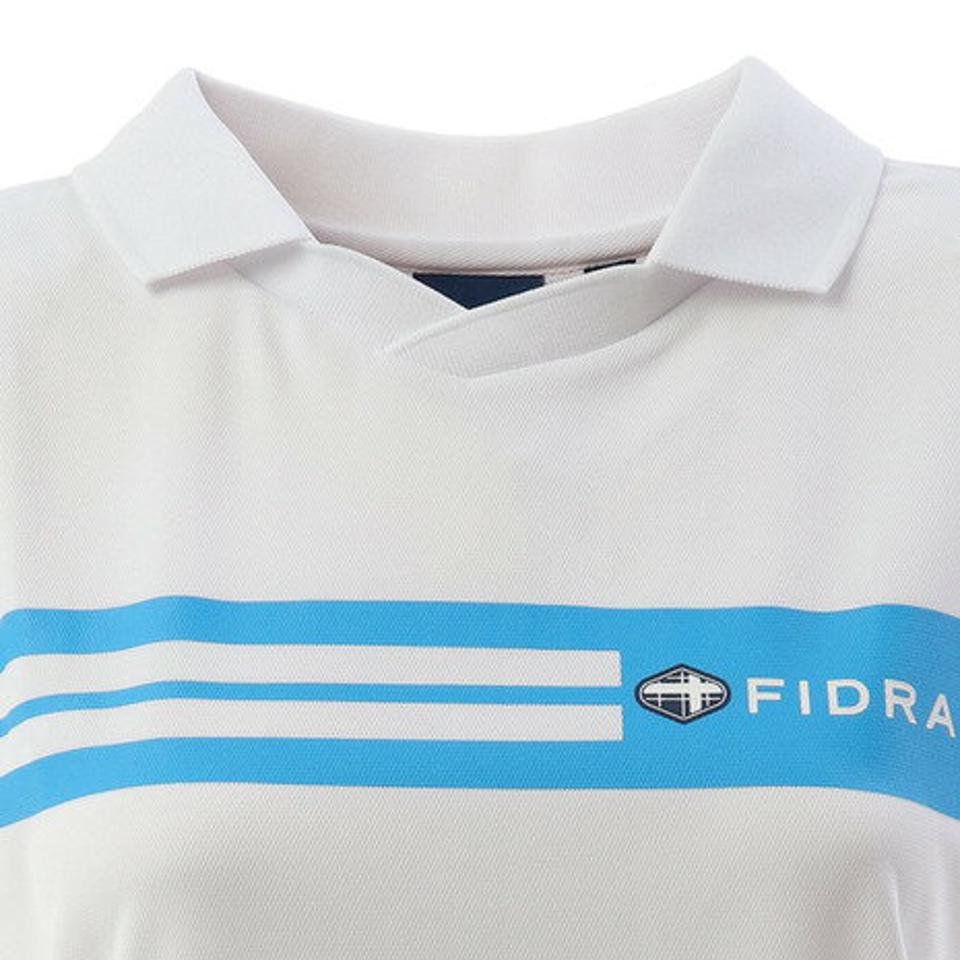 フィドラ(FIDRA) ゴルフウェア レディース ラインポロシャツ FI51UG05 WHT (レディース)