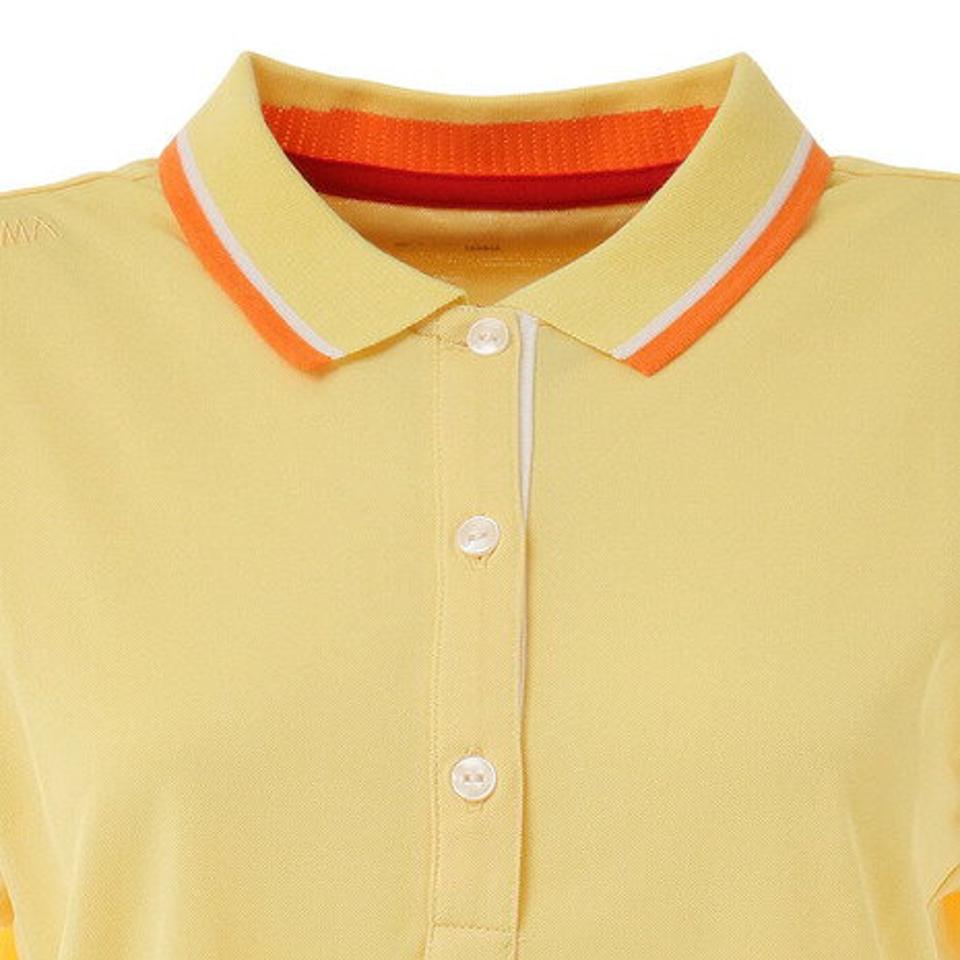 【5点以上で10%OFFクーポン!10/2まで】本間ゴルフ(HONMA) ゴルフウェア SIGNATURE LINE 半袖ポロシャツ 936732155YE (レディース)