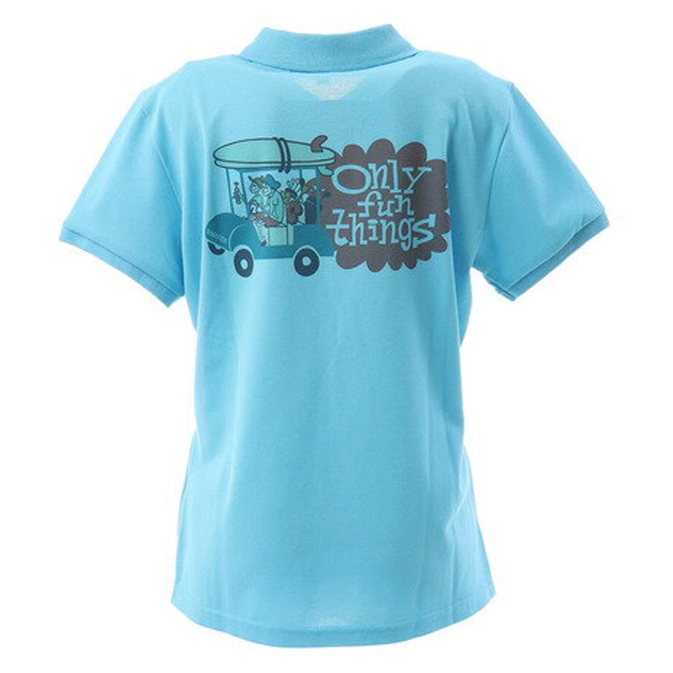 ROSASEN ポロシャツ ゴルフウェア ルーズマンポロカート柄 045-29440-095 (レディース)