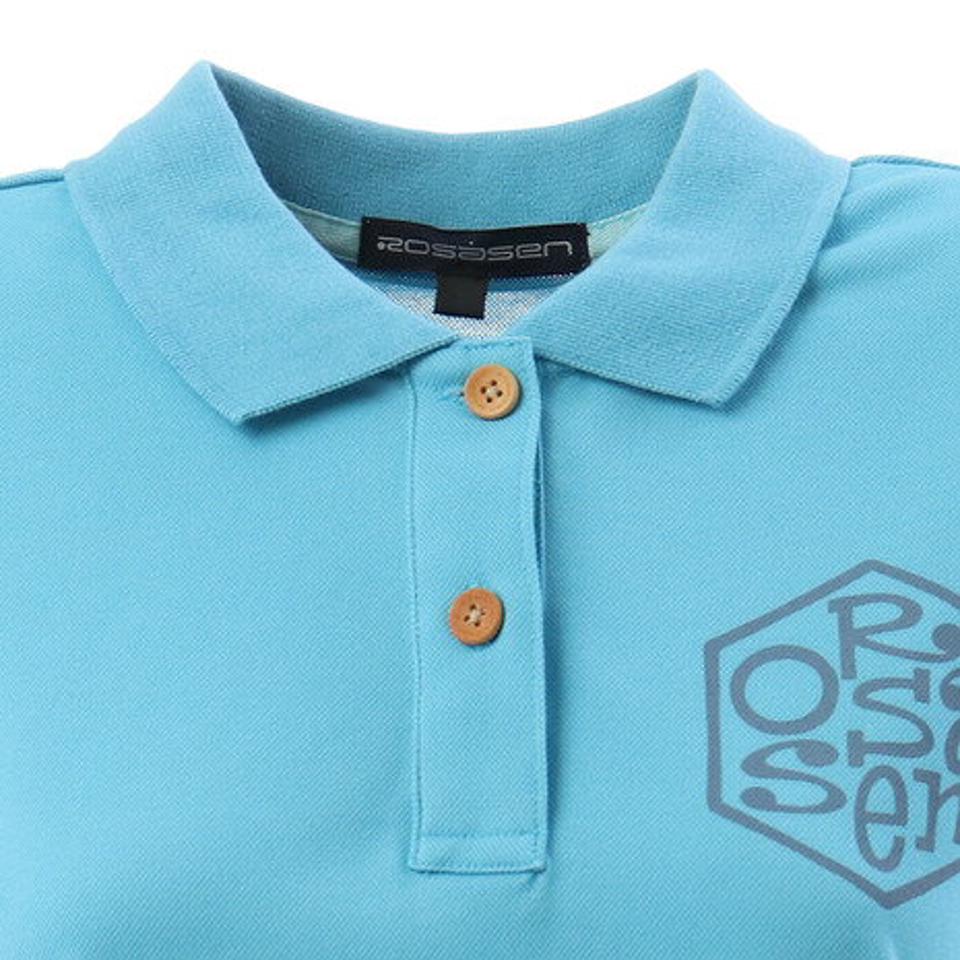 ROSASEN ポロシャツ ゴルフウェア ルーズマンポロカート柄 045-29440-095 (レディース)