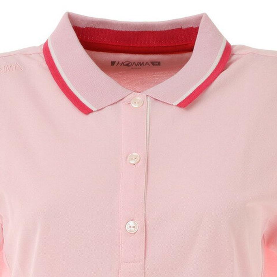 本間ゴルフ(HONMA)(レディース)ゴルフウェア SIGNATURE LINE 半袖ポロシャツ 936732155PK