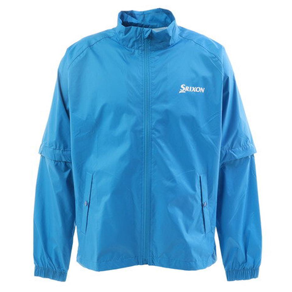 スリクソン(SRIXON)(メンズ)ゴルフウェア メンズ レインウェア 撥水 防水 耐水 レインパンツ SMR9001J ライトブルー 雨具