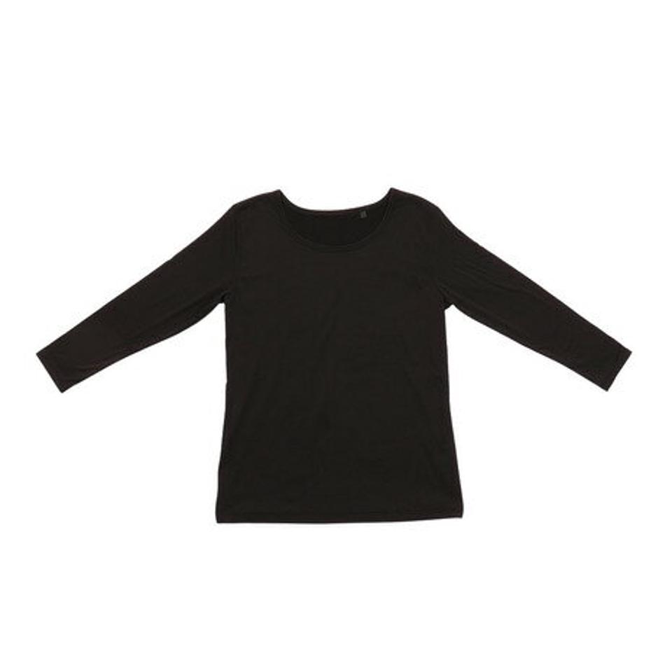 【10/15 24h限定 エントリー&対象3店舗買い回りで最大P10倍!】エーシーピージー(ACPG)(レディース)ウィンドクロス 防風8分袖クルーネックシャツ 892PA0ASC3013BLK 防寒