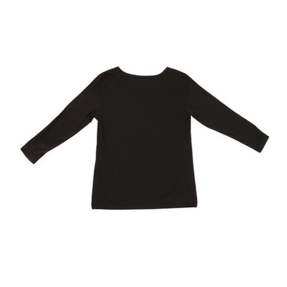 【10/15 24h限定 エントリー&対象3店舗買い回りで最大P10倍!】エーシーピージー(ACPG)(レディース)ウィンドクロス 防風8分袖クルーネックシャツ 892PA0ASC3013BLK 防寒