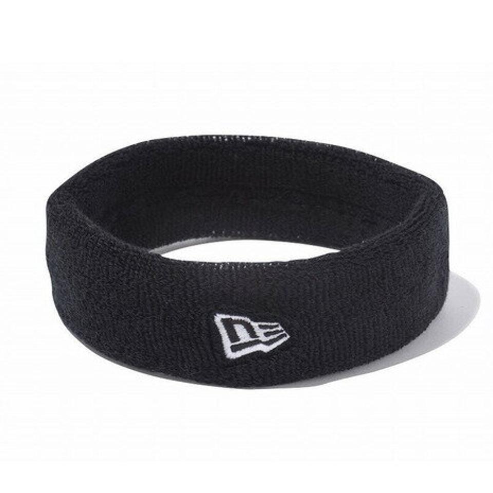 ニューエラ(NEW ERA)(メンズ、レディース)ヘッドバンド BLK WHT 11225827-913