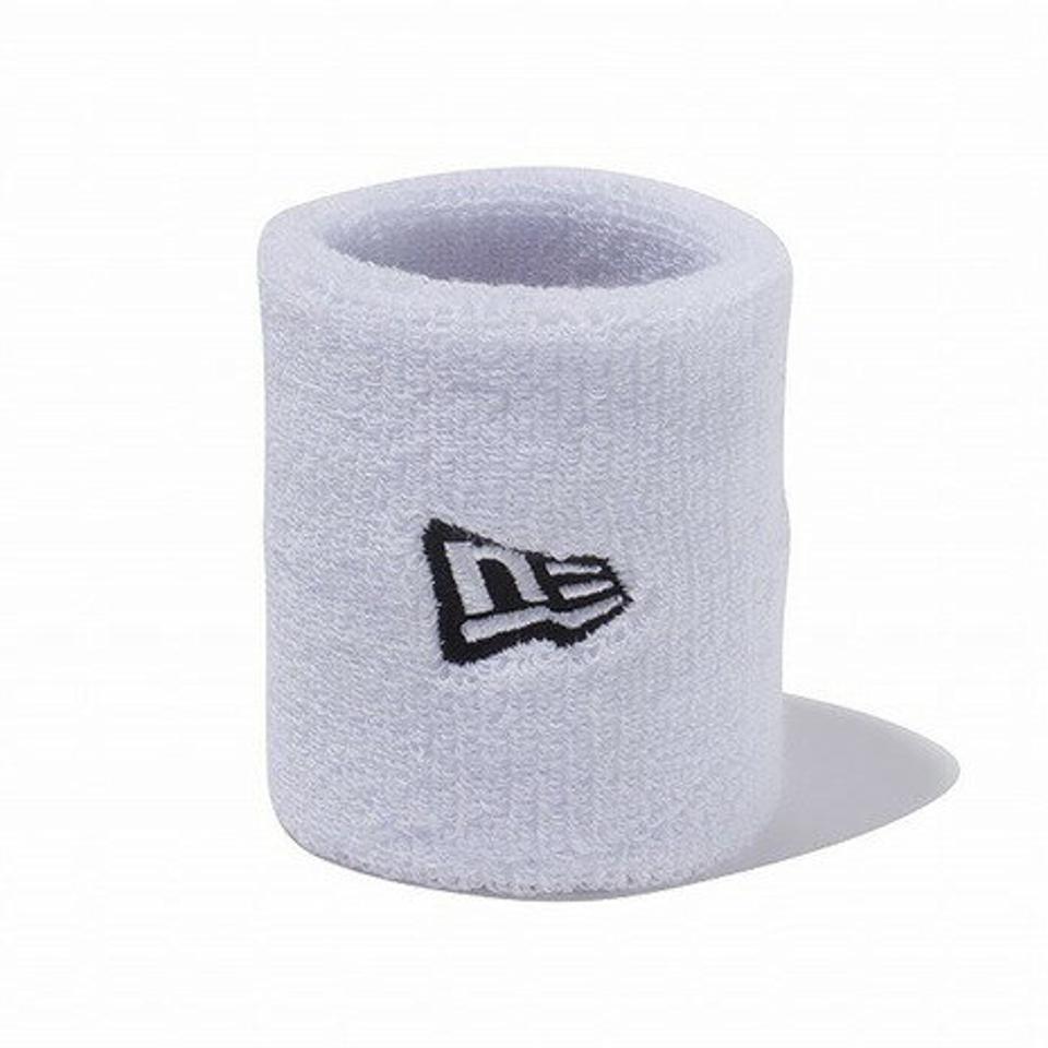 ニューエラ(NEW ERA) リストバンド WHT BLK 11225063-913 (メンズ、レディース、キッズ)