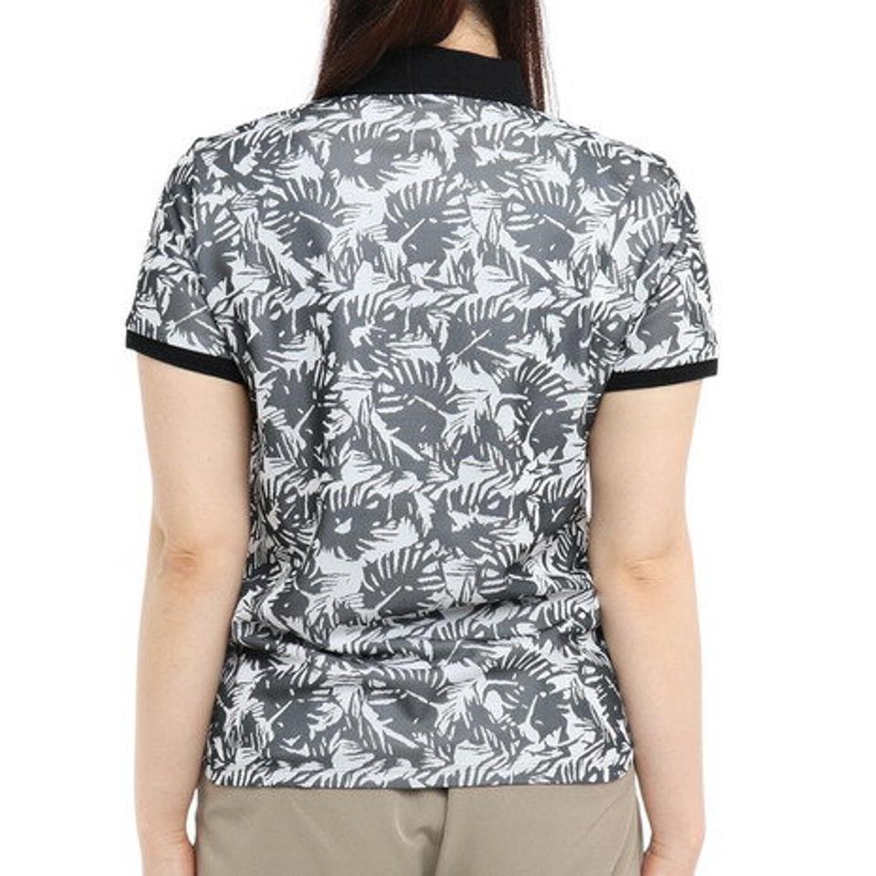 本間ゴルフ(HONMA) ゴルフウェア ボタニカル柄半袖シャツ 036732157WB (レディース)