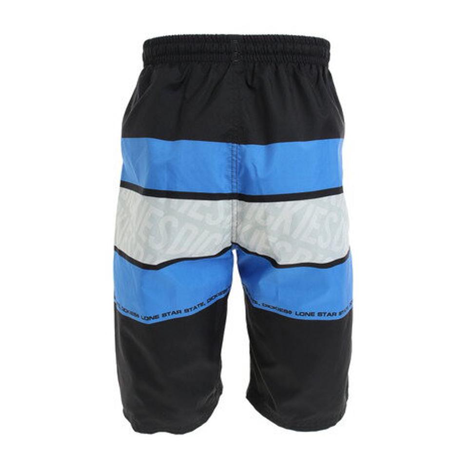 ディッキーズ(Dickies) 水着 メンズ ボーダー柄 サーフパンツ 819701 BLK 海パン 海水パンツ (メンズ)
