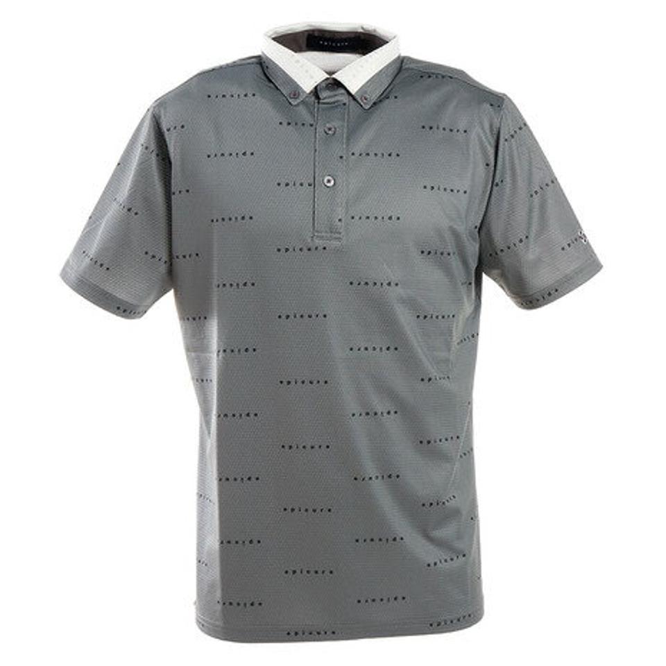 エピキュール(epicure) ゴルフウエア メンズ エンボス柄ポロシャツ 151-22342-018 (メンズ)