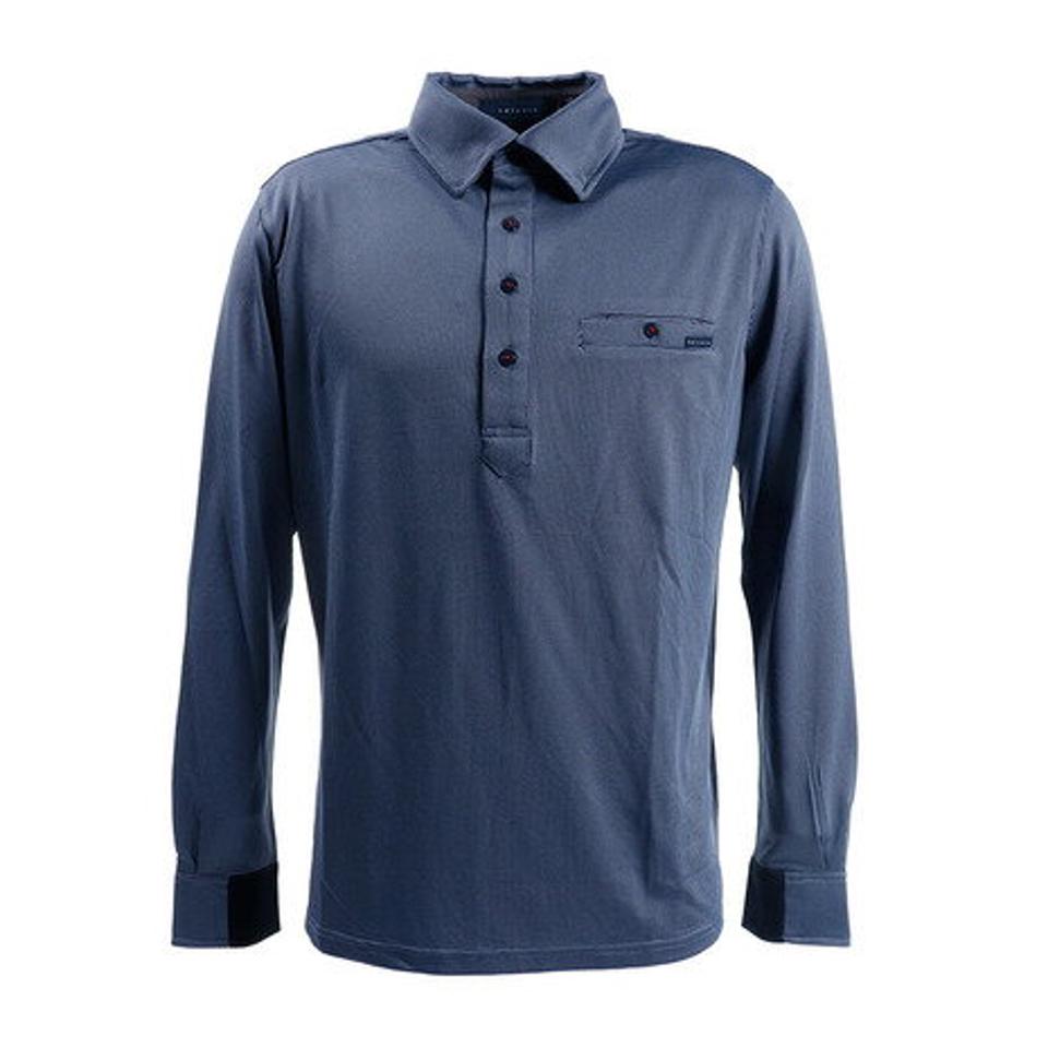 エピキュール(epicure)(メンズ)ゴルフウエア 吸水 速乾 UV メンズ ミニチェックジャガードポロシャツ 151-22210-098