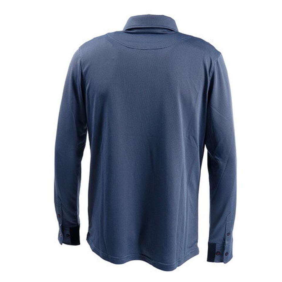 エピキュール(epicure)(メンズ)ゴルフウエア 吸水 速乾 UV メンズ ミニチェックジャガードポロシャツ 151-22210-098