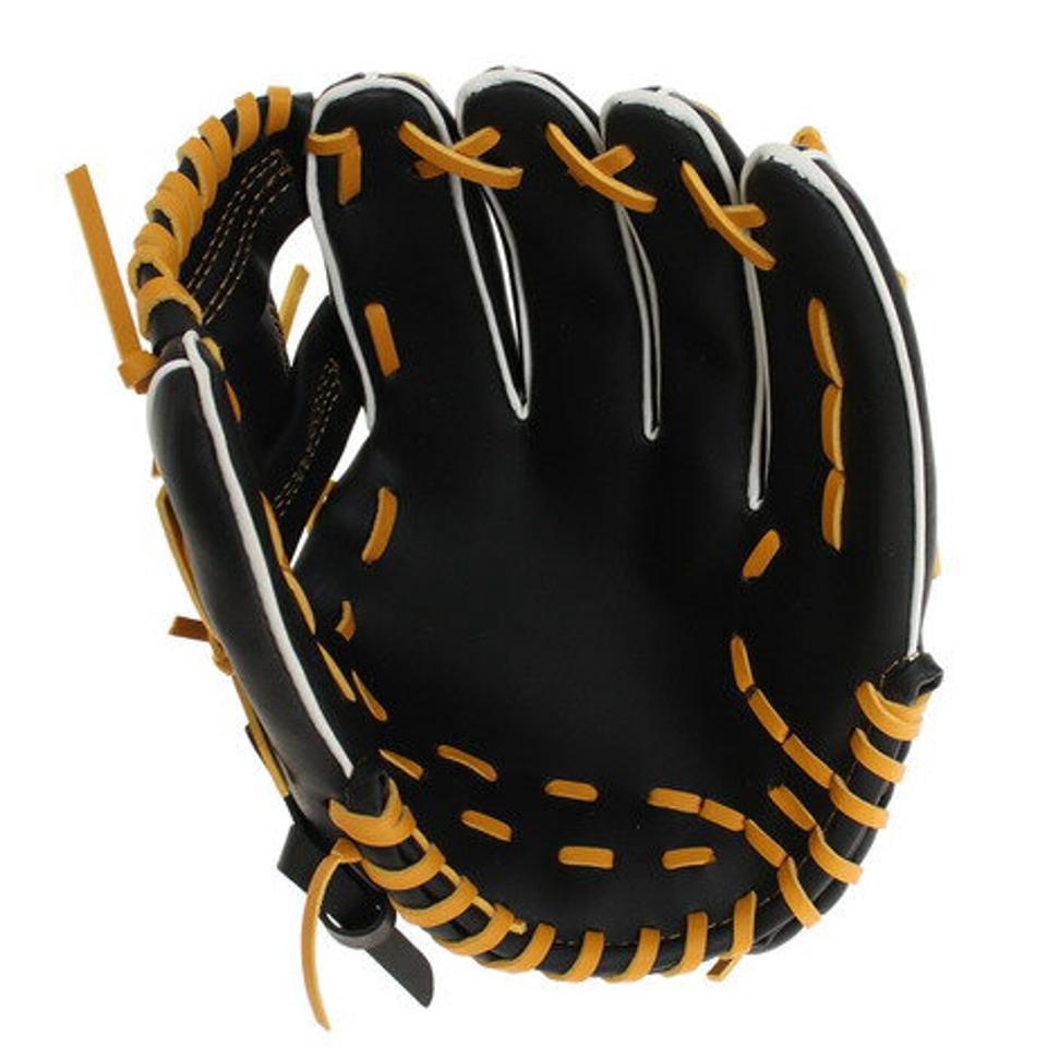 エックスティーエス(XTS) 軟式用グラブ オールラウンド用 グラブエイチ 721G0ZK1233 BLKYEL (メンズ)