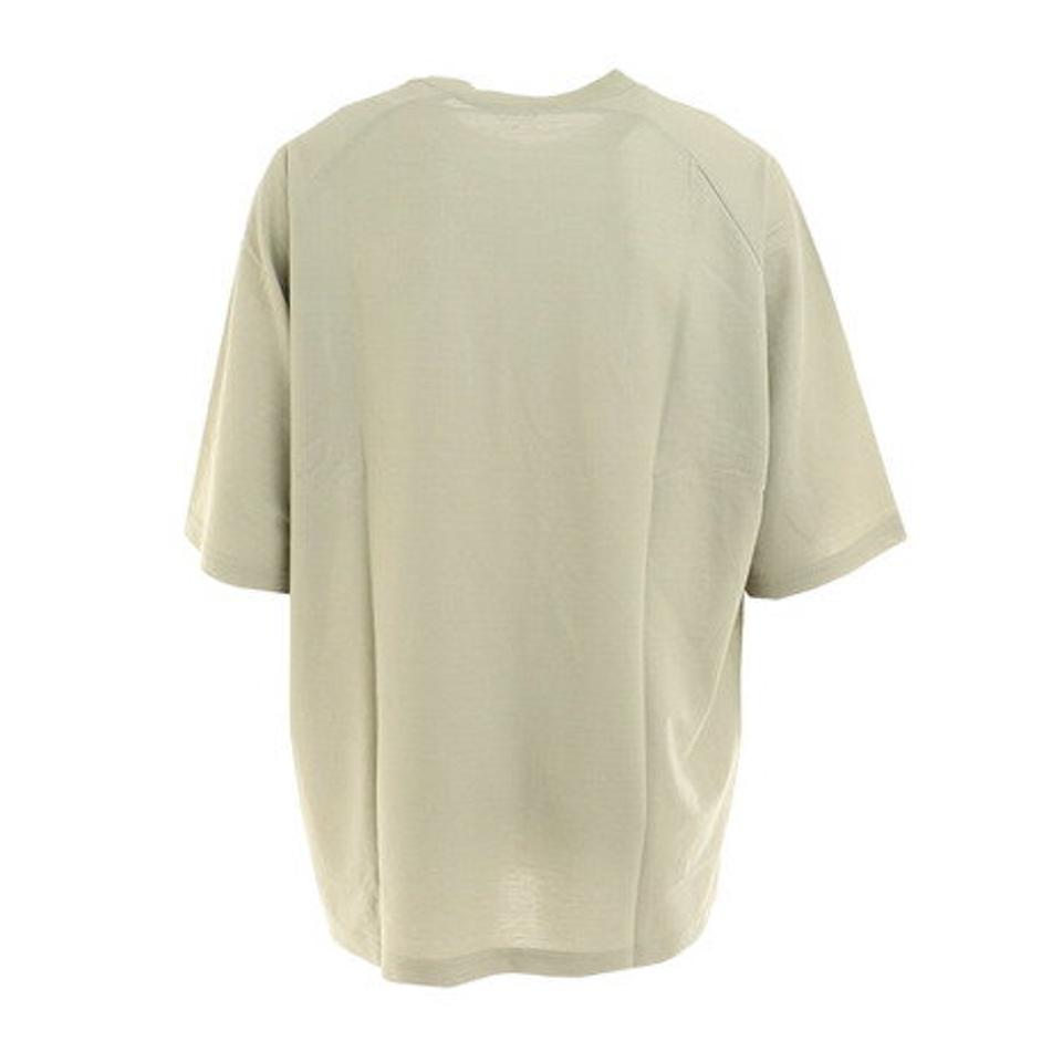 エルケクス(ELKEX)(メンズ)接触冷感 鹿の子ビッグ半袖シャツ EKM2SP4175 GRN