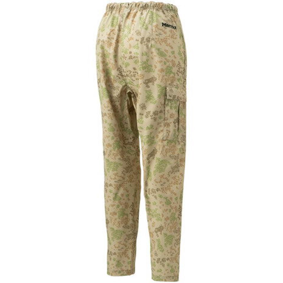 マーモット(Marmot)(レディース) トレッキング ボトム モンペカーゴパンツ TOWRJD92YY ハイキング ウォーキング 登山 ストレッチ 軽量 撥水 迷彩柄