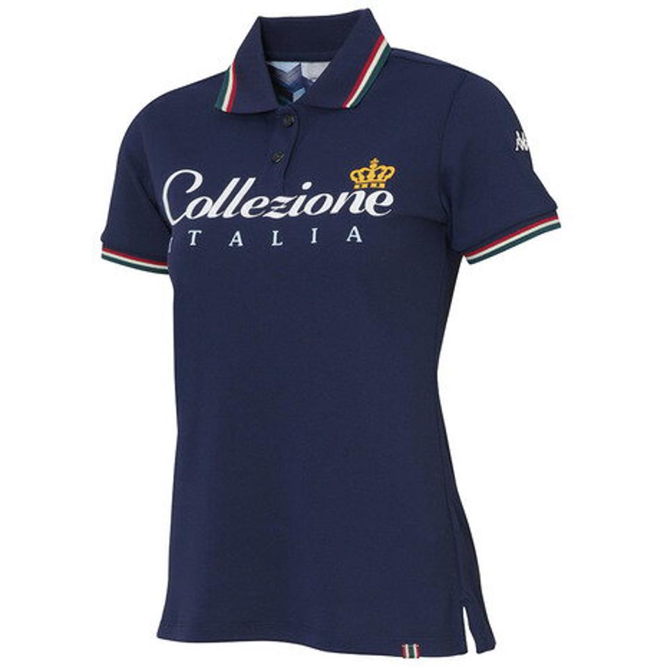 カッパ(Kappa) ゴルフウェア ショートスリーブシャツ KC922SS62 NV (レディース)