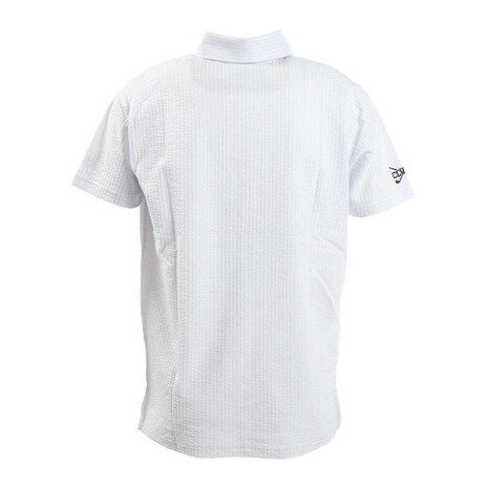 クランク(CLUNK) ゴルフ ポロシャツ ストレッチサッカーベーシックポロシャツ CL5KTG12 WHT (メンズ)