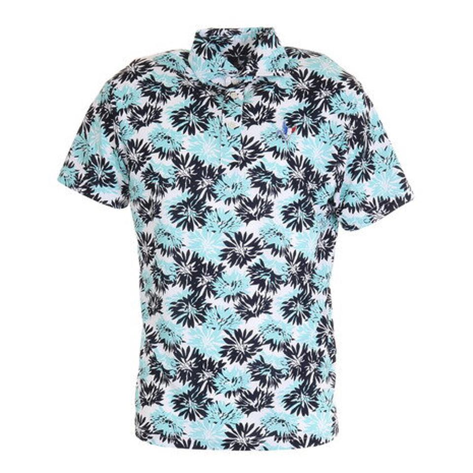 クランク(CLUNK)(メンズ)ゴルフ ポロシャツ 軽量プリントポロシャツ CL5KTG06 TQG