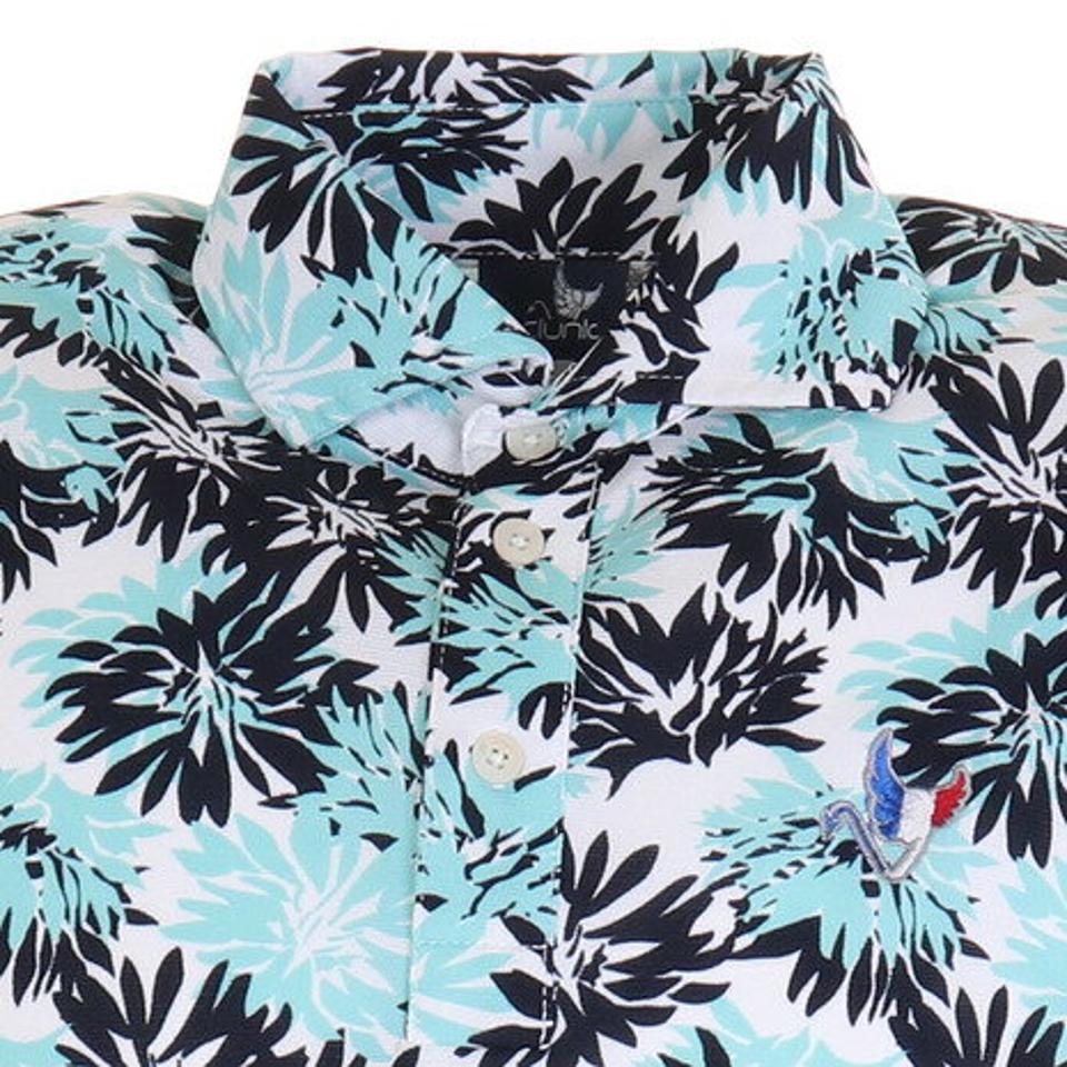 クランク(CLUNK)(メンズ)ゴルフ ポロシャツ 軽量プリントポロシャツ CL5KTG06 TQG