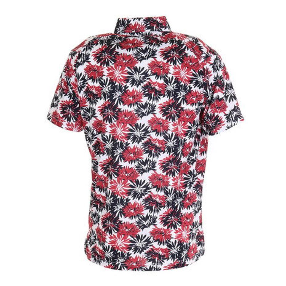 クランク(CLUNK) ゴルフ ポロシャツ 軽量プリントポロシャツ CL5KTG06 RED (メンズ)