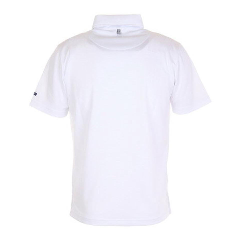 フィドラ(FIDRA)(メンズ)ゴルフウェア 吸水 速乾 Lightest ベーシック半袖ポロシャツ FD5KTG28 WHT