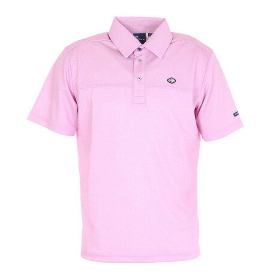 フィドラ(FIDRA) ゴルフウェア Lightest ベーシック半袖ポロシャツ FD5KTG28 PNK (メンズ)