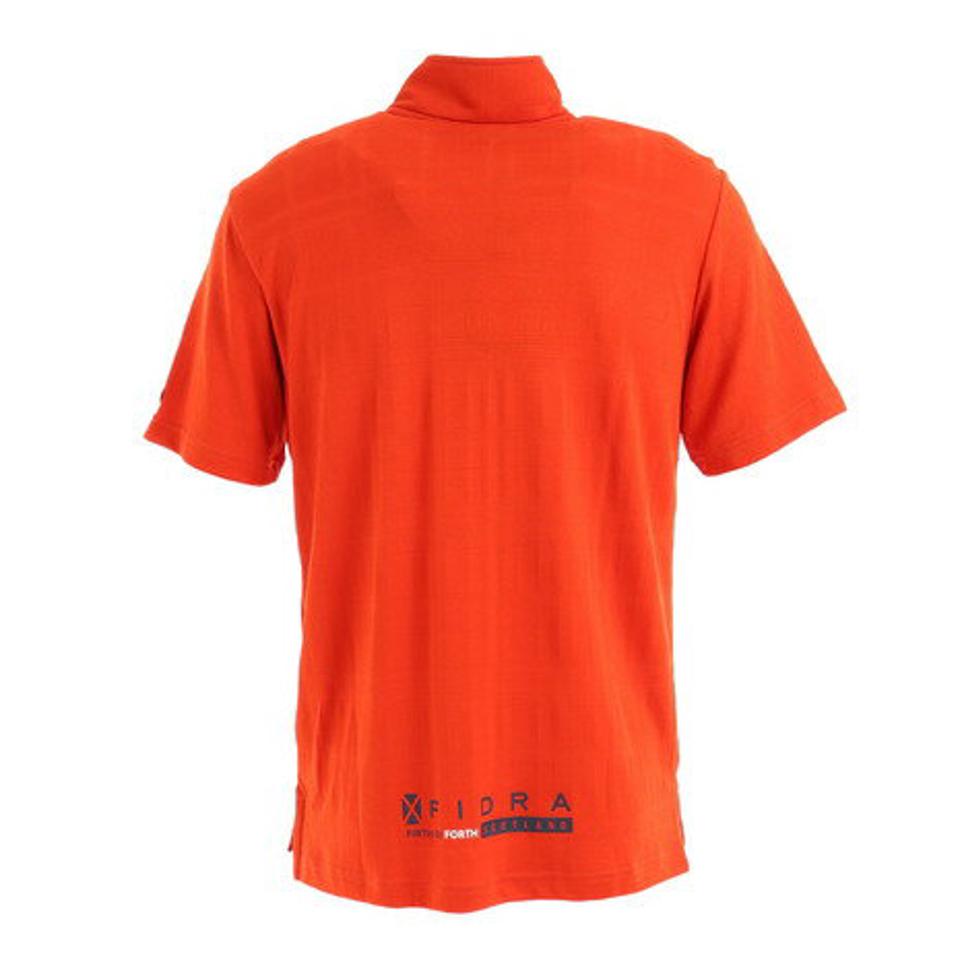フィドラ(FIDRA) ゴルフ ポロシャツ ハーフジップシャツ FD5KTG06 ORG (メンズ)